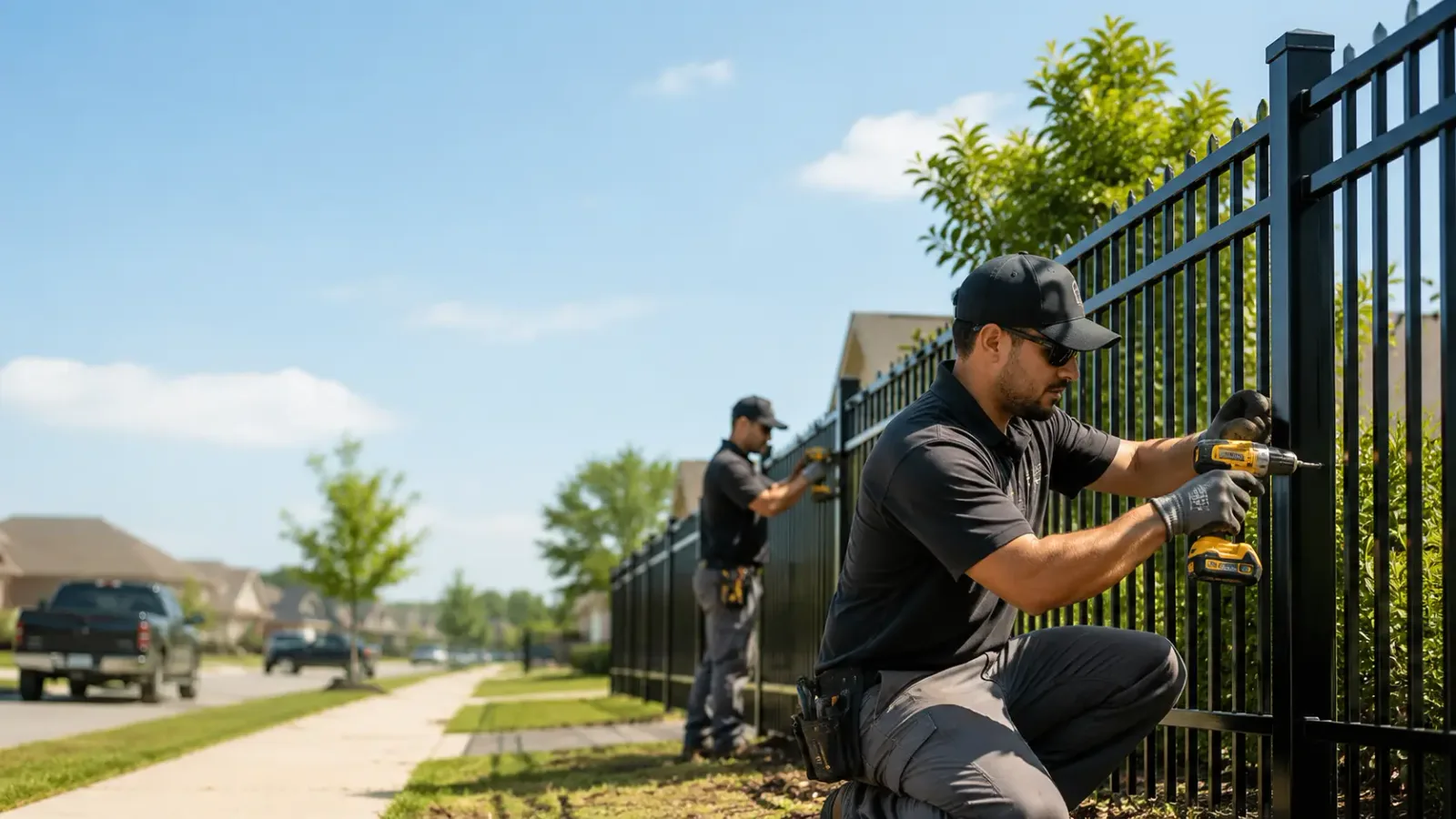 Metal Fence Installation in Crystal Spring, PA